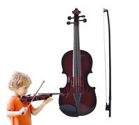Tiny Violin with Sound - Toy Instrument Violin | Adjustable String Music Kids' Musical Instrument for Daily for Beginners Collection Travel Home Family Birthday Preschool Boys Girls