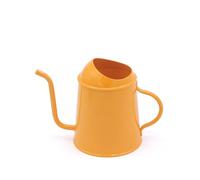 Tiny Watering Can 9.8OZ. Montessori Practical Life Acvitity Metal Watering Can Long Spout (Orange)