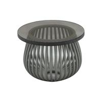 Tiny Wicker Chair, Miniature Decor, Rattan Room Accessory with Handmade Look, Scene Decoration Piece, Small Furniture Ornament with Compact Size, Display Accessory