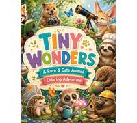 Tiny Wonders: A Rare & Cute Animal Coloring Adventure