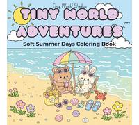 Tiny World Adventures: A Simple and Cute Animal Coloring Book of Summer Fun