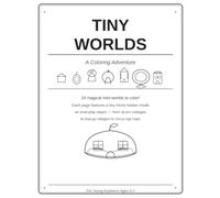 Tiny Worlds: A Coloring Adventure