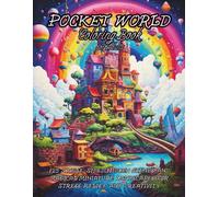 Tiny Worlds Coloring Book for Adults: 125 Single-Sided Hidden Scenes and Magical Miniature Landscapes for Stress Relief and Creativity: Discover ... - Perfect for Relaxation and Art Therapy