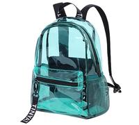 TINYAT Clear Backpack Transparent Women Backpack Waterproof Super PVC Casual Rucksack Fashion Backpack Ladies Shopping Dating Pack, T9051