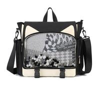 TINYAT Ita Bag Backpack for School Kawaii Pin Display Bag Aesthetic Cat Backpack Anime Cosplay Crossbody Messenger Bags Girls Women Student