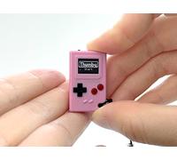 TinyCircuits Thumby (Pink), Tiny Game Console, Playable Programmable Keychain: Electronic Miniature, STEM Learning Tool (ASK4003-M)