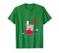 Tinymystic Arts Boaty McBoatface T-Shirt T-Shirt, Men, Kelly Green, Medium