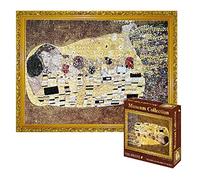 TINYOUTH 1000 Pieces Puzzle for Adults, 《The Kiss》Museum Collection Jigsaw, 70x50CM 2mm Thickness Famous Oil Painting Puzzle, Stress Reliever Staycation Kill time for Adults Kids 14+