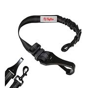 TinyPaw Dog Seat Belt Car safety Harness Restraint, Durable with Anti Shock Bungee Buffer& Isofix & Latch for Dogs Car Travel, Heavy Duty & Dogs Travel Accessories, Adjustable & Elastic.