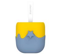 TINYPET Ice Cream Litter Scoop & Holder Set | Color: Yellow & Blue
