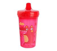 tinysiry 300ML Baby Water Cup - No Spill Cartoon Drink Water Cup Dishwasher Safe, Leak-ProofToddler Cup PP Material Kids Bottle Sippy Cup Red One Size