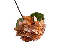 tinysiry Hydrangea Artificial Flowers for Decoration, Fake Cloth Flowers Faux Flowers Arrangement Bouquet for Wedding Party Garden Home Decor Indoor Outdoor Light Brown