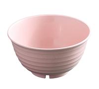 tinysiry Large Unbreakable Cereal Bowl, 1100ML Lightweight Noodle Bowl for Dining, Dinnerware Set for Salad, Soup, Pasta, Easy to Clean Pink 17cm