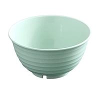 tinysiry Large Unbreakable Cereal Bowl, 1100ML Lightweight Noodle Bowl for Dining, Dinnerware Set for Salad, Soup, Pasta, Easy to Clean Green 17cm