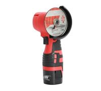 tinysiry Mini Angle Grinder,18V 550W Electric Grinding Tool Mini Grinder with Non-Slip Handle & 2 Batteries, Cordless Angle Grinder for Cutting Polishing Ceramic Tile Wood Stone Steel UK