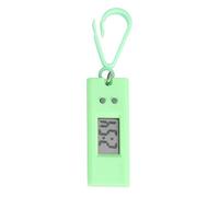 tinysiry Mini Digital Watches with Lanyard, Adjustable Electronic Keychain Watch Suitable for Clip on Keys, Table Time Display Clock Hanging Keychain Green