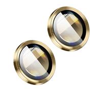 tinysiry Phone Lens Protective Cover Phone Rear Lens Perfect Matching Tempered Glass Protective Cover HD-compatible Golden For iPhone 14 Pro/14 Pro Max
