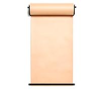 tinysiry Wall Mounted Kraft Paper Dispenser & Cutter, Heavy Duty Brown Paper Roll Cutter Includes 24/36/48" Meter Long Kraft Papers Roll, Butcher Paper Dispenser for To-Do Lists Note Taking Artwork B