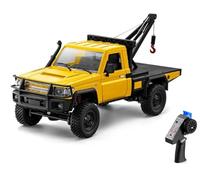 TinyWizTo 1/12 Full-proportional RC Crawler Model, 2.4G 4WD RC Off-Road Car With Functional Crane and Liftable Hook,Gift For Engineering Enthusiasts (2-Speed Mode/RTR)