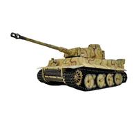 TinyWizTo 1/16 Scale Full Proportional GermanTiger L RC Heavy-Duty Tank, 2.4G Armored Fighting Vehicle with Simulated Sound, Smoke & Lights, In-Place Rotation, Pellet launching (RTR)