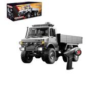 TinyWizTo 1/18 6WD All-Terrain Off-Road RC Transport Truck, 2.4G 15KM/H High Speed Crawler Model, Ideal (Grey)