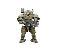 TinyWizTo 1:25 Scale Detachable Action Soldier Figure, Vintage Military Mecha Model Kits with Articulated Joints and Weapons, for Enthusiast (Iron Curtain)