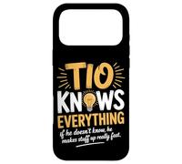 Tio Knows Everything If He Doesn’t Know He Makes Stuff Up Case for iPhone 17 Pro Max