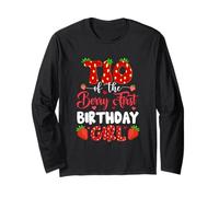 TIO of The Berry First Birthday of Girl Strawberry Long Sleeve T-Shirt