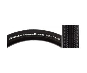 Tioga Powerblock Tire 20x1-1/8 Wire Bk