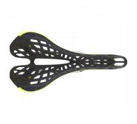 Tioga Spyder Twin Tail 2 Titanium Saddle 135 mm Opaque Neon Yellow