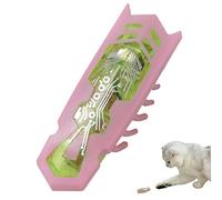 Tioheam Funny Cat Toys | Colorful Battery Powered Realistic Interactive Teaser Cat Toy,Pet Supplies Electric Toy Funny For Pet Stores Homes Veterinary Hospitals