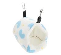 Tioheam Hamster Bed,Warm Nest - Chinchilla Bed,for Sugar Glider Ferret Cage Sleeping Hiding Climbing Winter