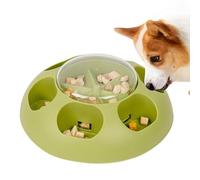 Tioheam Interactive Slow Feeder Toys | Slow Feeder Interactive Puzzle Toys | Brain Training Enrichment Toy Mental Stimulation Food Dispenser for Dogs