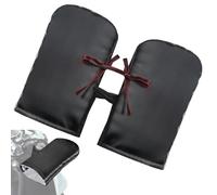 Tioheam Motorcycle Handlebar Gloves | Windproof Waterproof Cycling Supplies with Reflective Strips,Motorcycle Handle Warmers - for Road Daily Weekend Outdoor Sports Touring Urban Riding Camping Trail