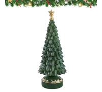 Tioheam Tabletop Christmas Tree,Collectibles Statues Landscape Decor - Artificial Resin Tree | for Fireplace Bedroom Living Room Office Dorm Restaurant Garden Yard Holiday Indoor Outdoor