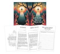 Tioheam Trauma Workbook - Compact Trauma Bonding Book for Home - Daily Emotional Management Practical Guide for School Wife Friend Girlfriend Daughter Home Sister