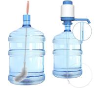 Tioncy 2 Pcs 28" Bottle Brush Cleaner Water Jug and 40'' Long Bottle Brush 3 and 5 Gallon Bottle Cleaner Brush Water Jug Cleaners Nylon Bendable Cleaning Brush for Feeding Tubes, Refrigerator Drain