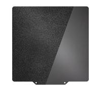 TIOPY Kobra 2 Smooth PEI + Textured PEI pressure plate 230 x 230 mm, double-sided structured flexible PEI sheet for Kobra 2 Pro/Kobra Neo/Kobra / Kobra Go/Artillery Genie, without Magnetic Base