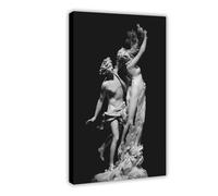 TIOQFJD Apollo And Daphne Canvas Poster Wall Art Decor Print Picture Paintings for Living Room Bedroom Decoration 12x18inch(30x45cm)