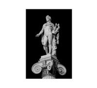 TIOQFJD Apollo Sculpture Canvas Poster Wall Art Decor Print Picture Paintings for Living Room Bedroom Decoration 12x18inch(30x45cm)