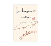 TIOQFJD The Path to Healing Is Not A Straight Line Canvas Poster Bedroom Decor Landscape Office Room Decor Gift 20x30inch(50x75cm)