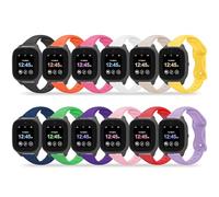 Tiorecime Slim Bands Compatible with Gizmo Watch 3 Adventure 3 2 1/Gabb Watch 3e 3 2 1/SyncUP/Cosmo JrTrack Kids Band, Soft Silicone Breathable Sport Replacement Strap (12 Pack)