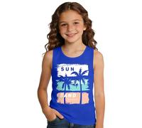 tiorhooe Hawaiian Vest Tops for Kids Sun Salt Sand Graphic Summer Tank Top