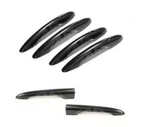 TIOWCGH Car Door Handle Shell Compatible with MINI for Cooper F54 for Clubman 2015 2016 2017 2018 2019 2020 2021 2022 2023 Car Accessories Car Exterior Door Handle Shell(The Black Flag)