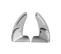 TIOWCGH Car Shift Paddles Compatible with Dodge for Durango 2014 2015 2016 2017 2018 2019 2020 2021 Direct Shift Paddle Gear Shifter Extension Car Shift Paddle(Silver)