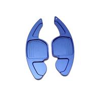 TIOWCGH Car Shift Paddles Compatible with for A3 2014 2015 2016 2Pcs Car Steering Wheel Paddle Shift Extend Extension Shifter Aluminum Car Shift Paddle(Blue)