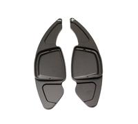 TIOWCGH Car Shift Paddles Compatible with for A3 8Y A4 A5 2020 2021 Replacement of Steering Wheel Shift Paddles and Extension 2pcs/Set Car Styling Accessories(Black)