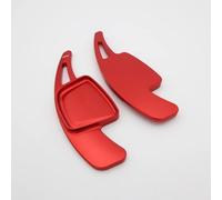 TIOWCGH Car Shift Paddles Compatible with for A4L S4 S5 2020 Shift Paddle Car Steering Wheel Gear Extend Stickers Steering Wheel Shift Paddle(Red)