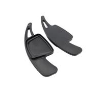TIOWCGH Car Shift Paddles Compatible with for A4L S4 S5 2020 Shift Paddle Car Steering Wheel Gear Extend Stickers Steering Wheel Shift Paddle(Black)