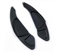 TIOWCGH Car Shift Paddles Compatible with MG for MG6 2019 2020 2021 Car Steering Wheel Aluminium Alloy Paddle Shifter Shift Extension(Black)